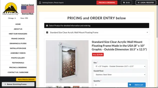 Sylius Multi-Store eCommerce for Alpina Manufacturing
