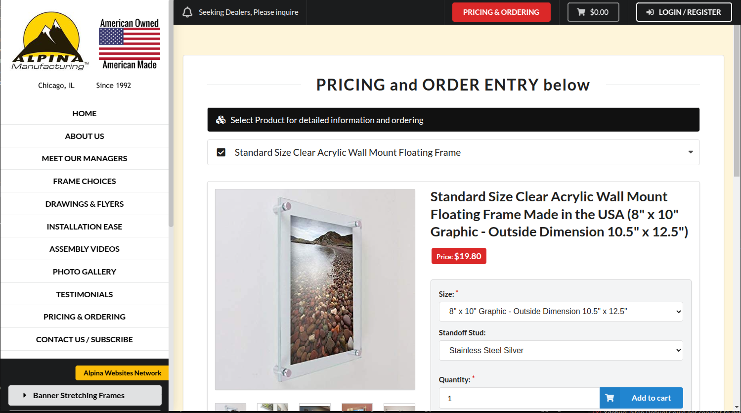 Sylius Multi-Store eCommerce for Alpina Manufacturing